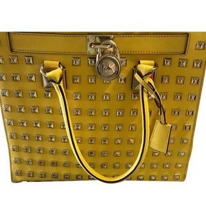 Large Leather Studded Hamilton Bag